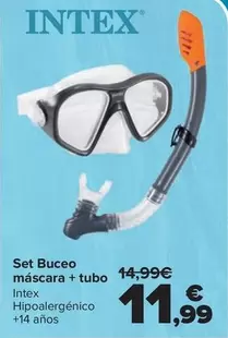Intex - Set Buceo Mascara + Tubo