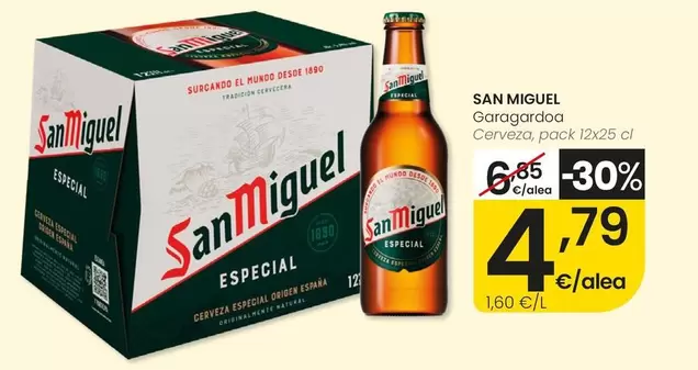San Miguel - Cerveza