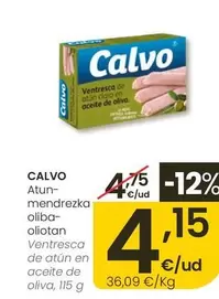 Calvo - Ventresca De Atun En Aceite De Oliva