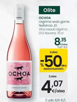 Ochoa - Vino Rosado Lagrima D. O. Navarra