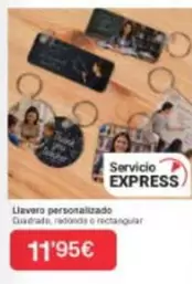 Express - Llavarro Personalizado Quadrato