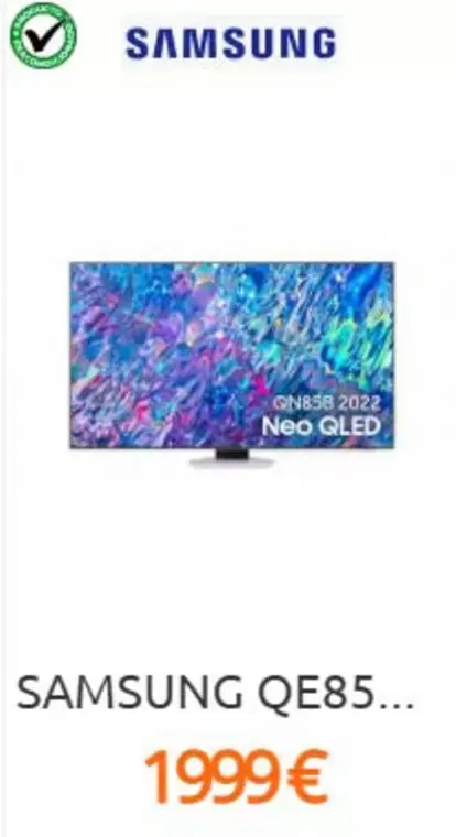 Samsung - QE85...