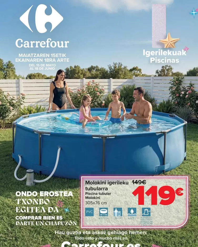 Piscina Tubular Molokini
