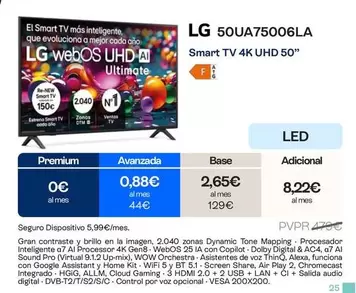 LG - 50UA75006LA