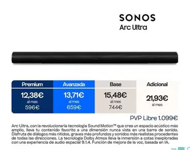 Sonos Arc Ultra