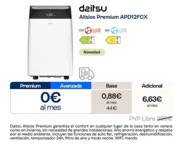 Daitsu - Alisios Premium APD12FCX