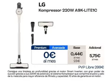 LG - Kompressor 220W A9K-LITE1C