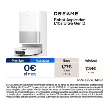 Dreame - Robot Aspirador L10s Ultra Gen 2