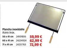 Plancha Inoxidable