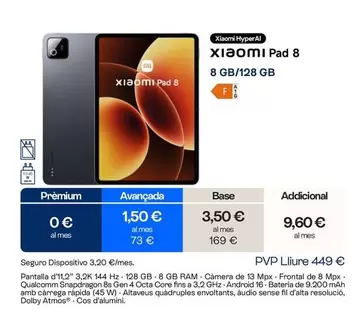 Xiaomi - Pantal 141.2. 3k M4
