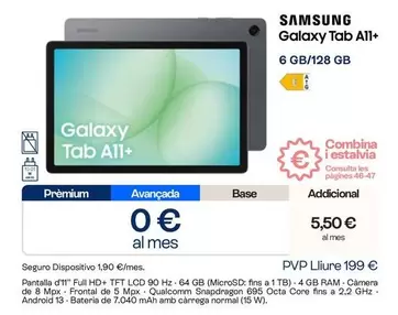 Samsung - Galaxy Tab A11+