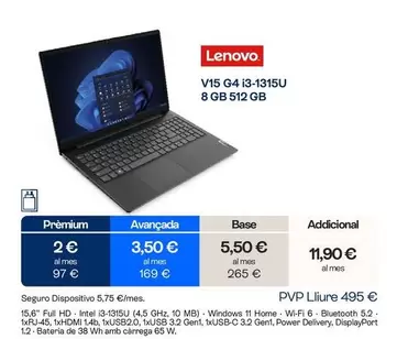 Lenovo - V15 G4 -13-13ISU