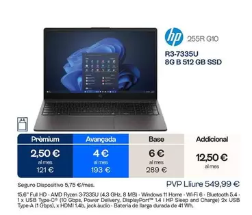 HP - R3-7335u