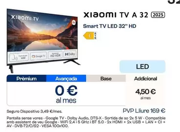 Xiaomi - Smart Tv Led 32" HD