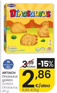 Artiach - Galleta Dinosaurus