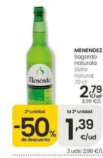 Menendez - Sidra Natural