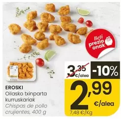 Eroski - Chispas De Pollo Crujientes