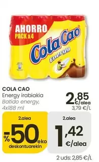 Cola Cao - Batido Energy