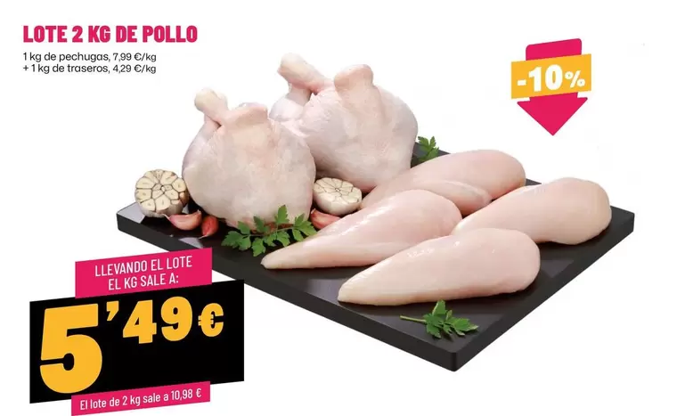 Lote 2 Kg De Pollo