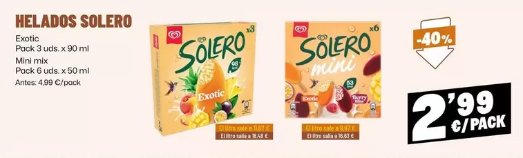 El Corte Inglés - Helados Solero
