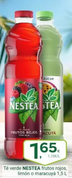 Nestea - Té Verde Frutos Rojos, Limón O Maracuya
