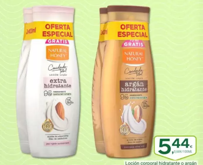 Total - Loción Corporal Hidratante O Argan