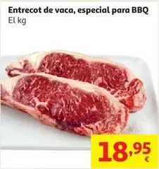 Entrecot De Vaca, Especial Para Bbq