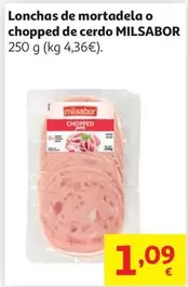 Milsabor - Lonchas De Mortadela O Chopped De Cerdo