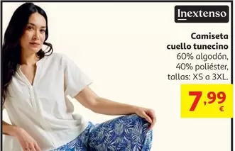 inextenso - Camiseta Cuello Tunecino