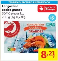 Auchan - Langostino Cocido Grande
