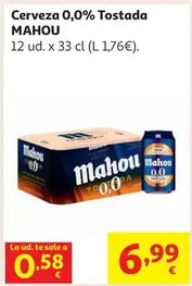 Mahou - Cerveza 0.0% Tostada