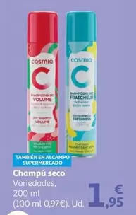 cosmia - Champú Seco
