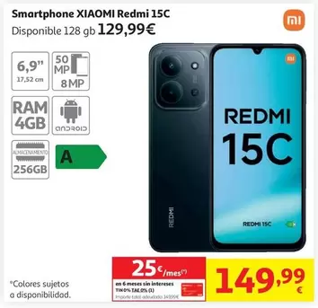 Xiaomi - Smartphone Redmi 15C