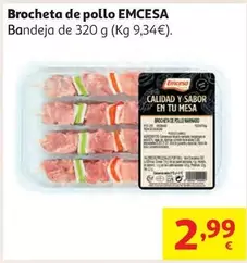 emcesa - Brocheta De Pollo