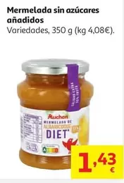Auchan - Mermelada Sin Azucares Anadidos