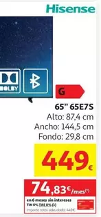 Hisense - 65" 65E75