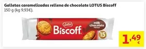 Lotus - Galletas Caramelizadas Rellena De Chocolate Biscoff