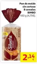 Bimbo - Pan De Molde Sin Corteza 8 Cereales