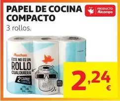 Auchan - Papel De Cocina Compacto