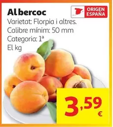 origen - Albercoc