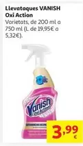Vanish - Llevataques Oxi Action
