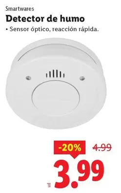 Smartwares - Detector De Humo