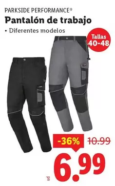 Parkside - Performance Pantalon De Trabajo
