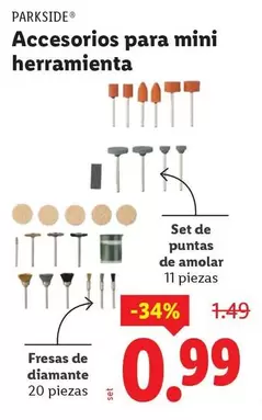 Parkside - Accesorios Para Mini Herramienta