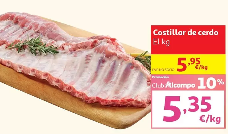 alcampo - Costillar De Cerdo