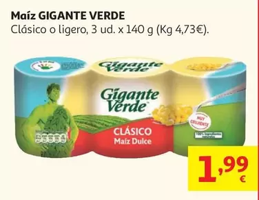 Gigante Verde - Maiz