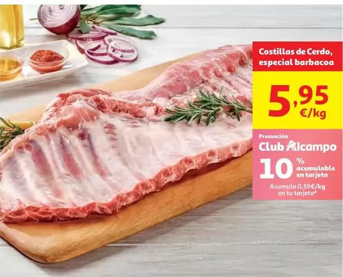 Costillar De Cerdo Kg                                       