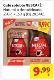 Cafe Soluble Natural Nescafe 200 G + Doypack 150 G          