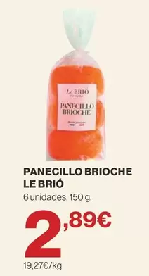 Panecillo Brioche