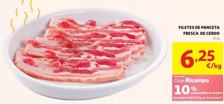 Panceta De Cerdo En Filetes